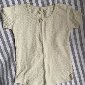 A super cute top from Quincy Mae!